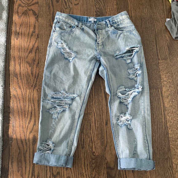 TOBI distressed jeans 26 - Picture 1 of 2